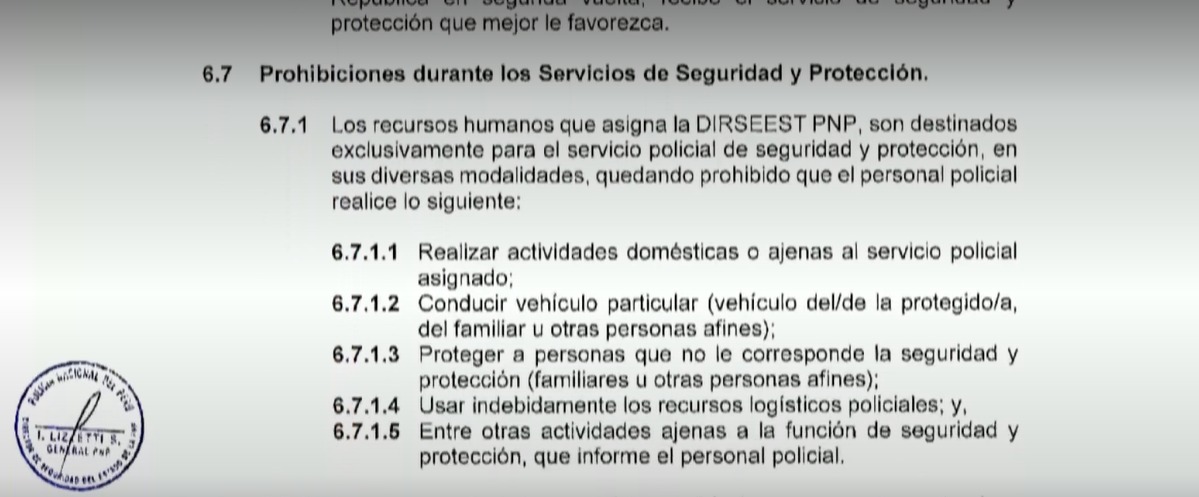 e prohíbe el empleo de activos del Estado para provecho de terceros.