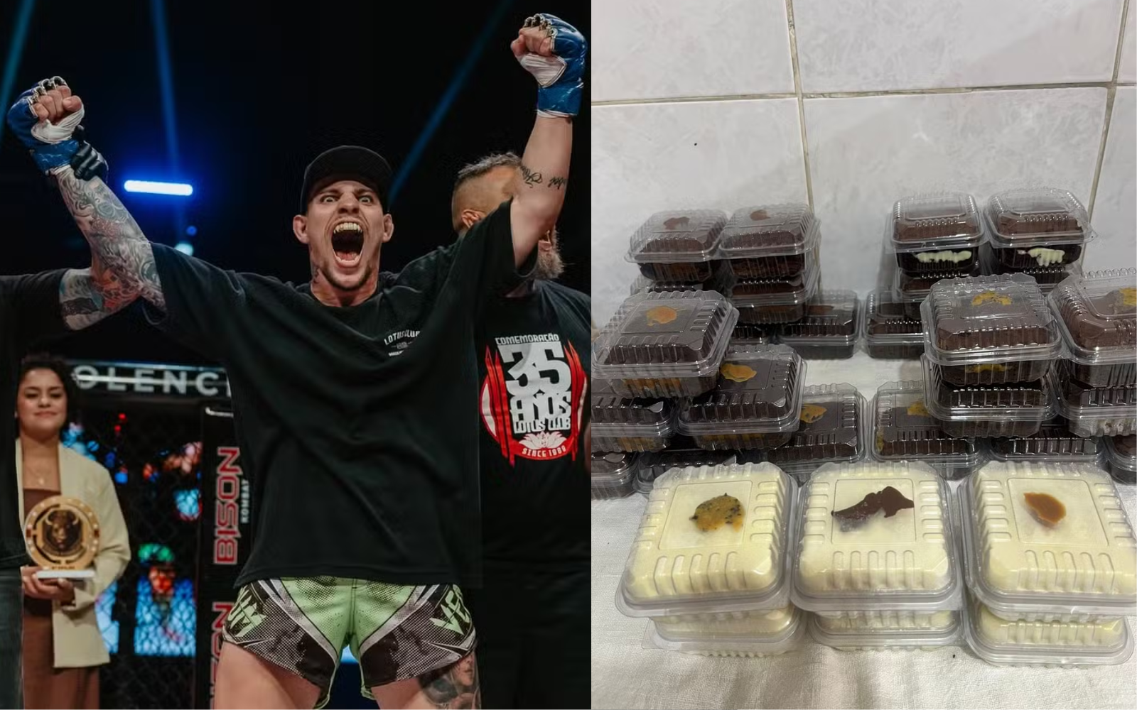 Luchador de MMA vende dulces para poder vivir y pelear