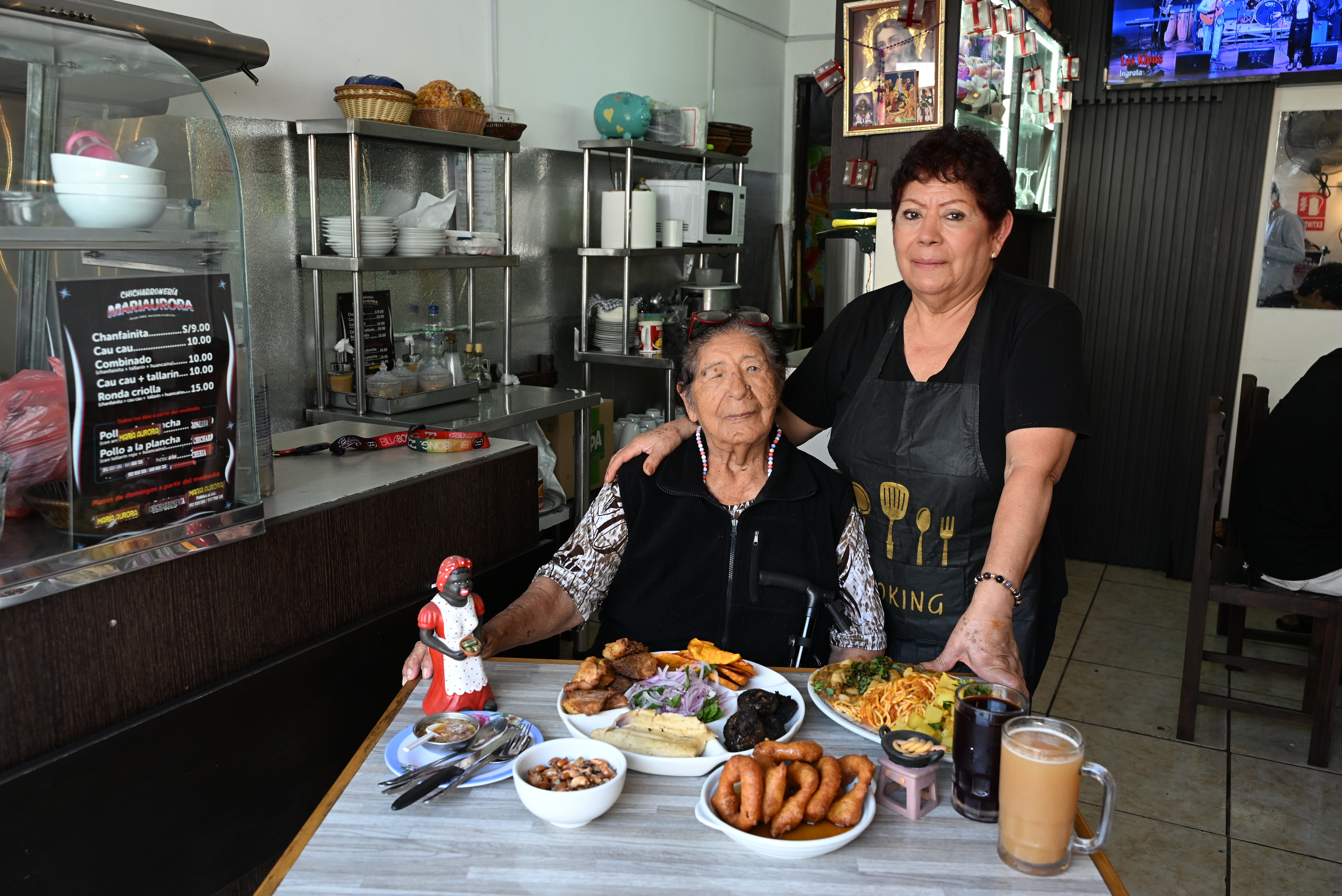Mariaurora y su hija