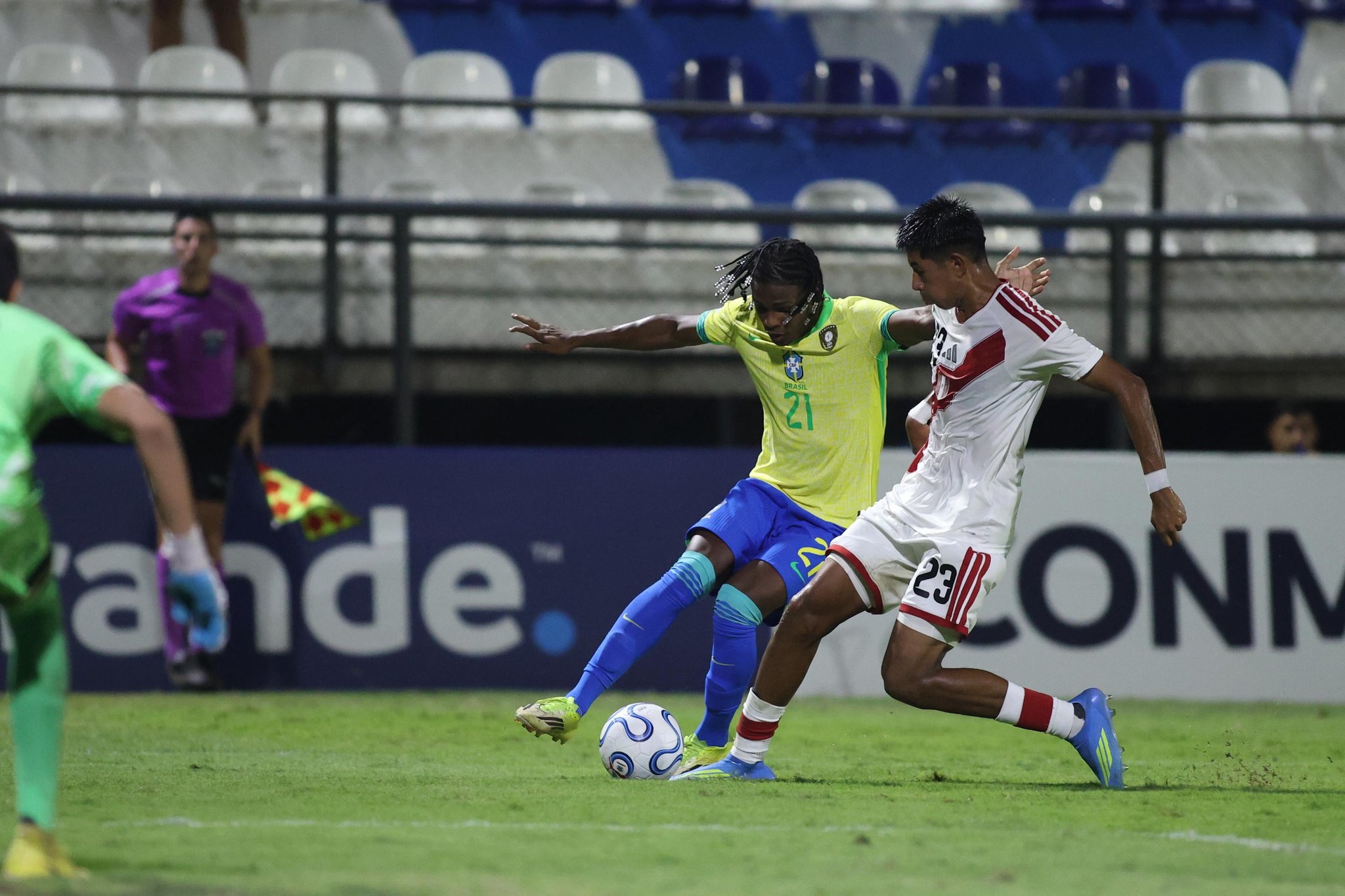Peru 1-4 Brasil Sudamericano Sub 17 2026