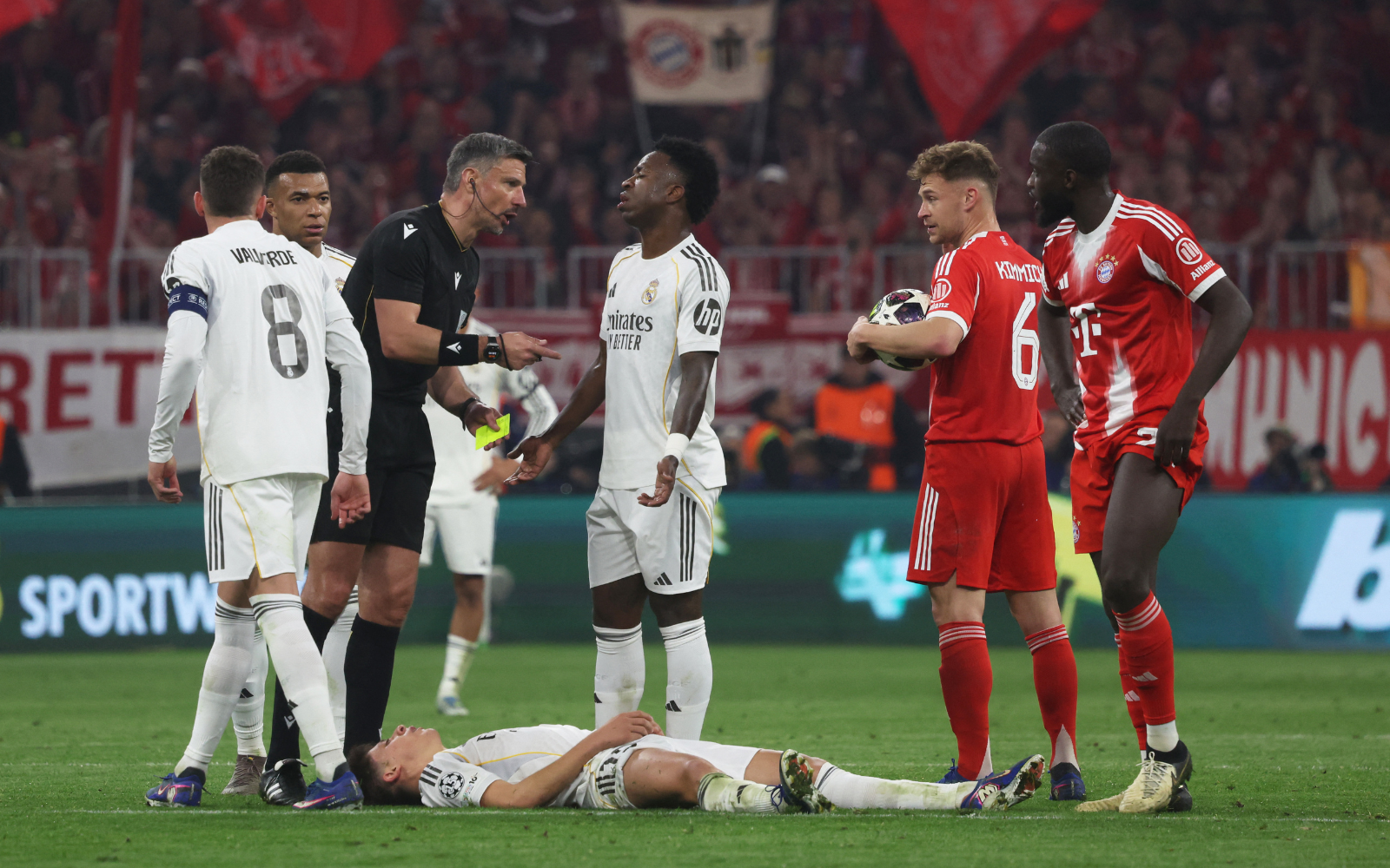 Real Madrid eliminado de la Champions tras caer 4-3 ante el Bayern Múnich