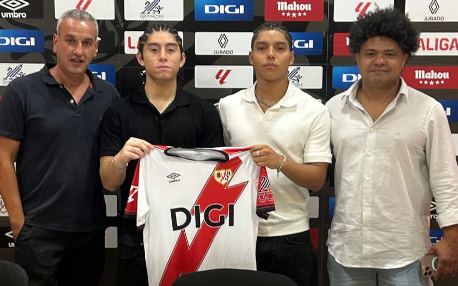 André y Bill Leyva en el Rayo Vallecano