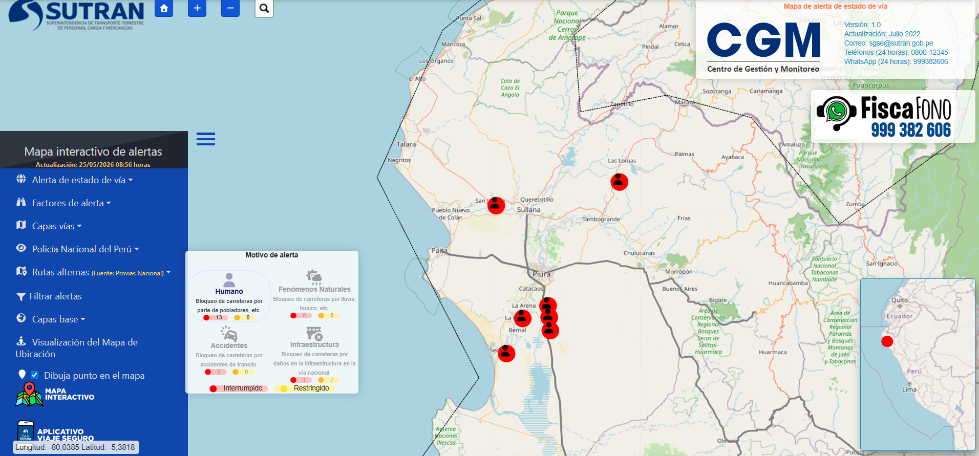 bloqueo sutran paro agrario