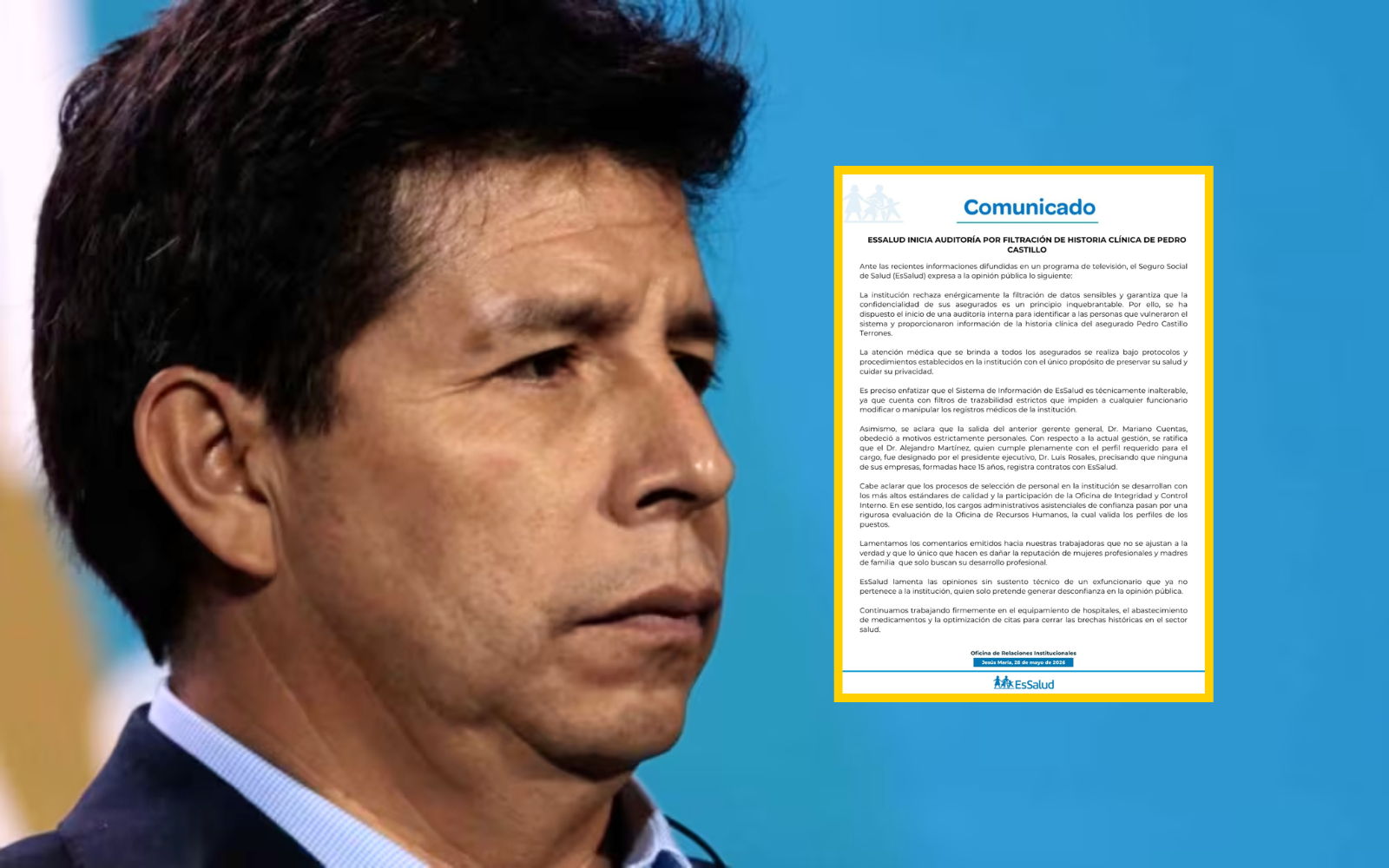 EsSalud anuncia auditoría a su software tras filtración de su historia clínica