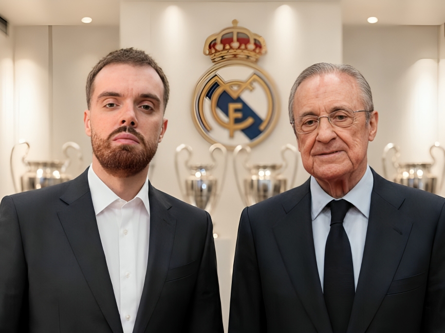 Ibai Llanos quiere postular a presidencia del Real Madrid contra Florentino Pérez