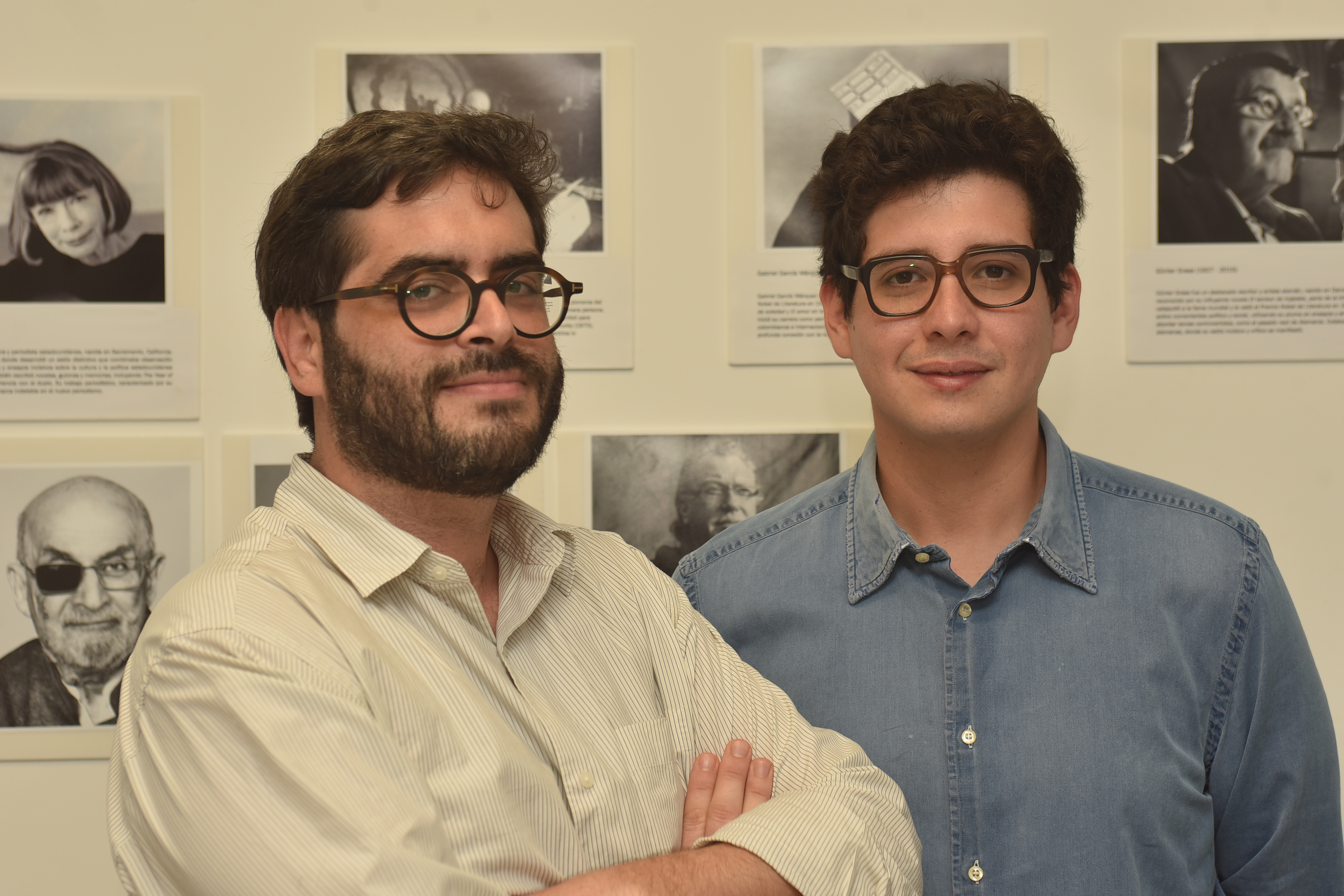 Santiago Dammert y Octavio Centurión.