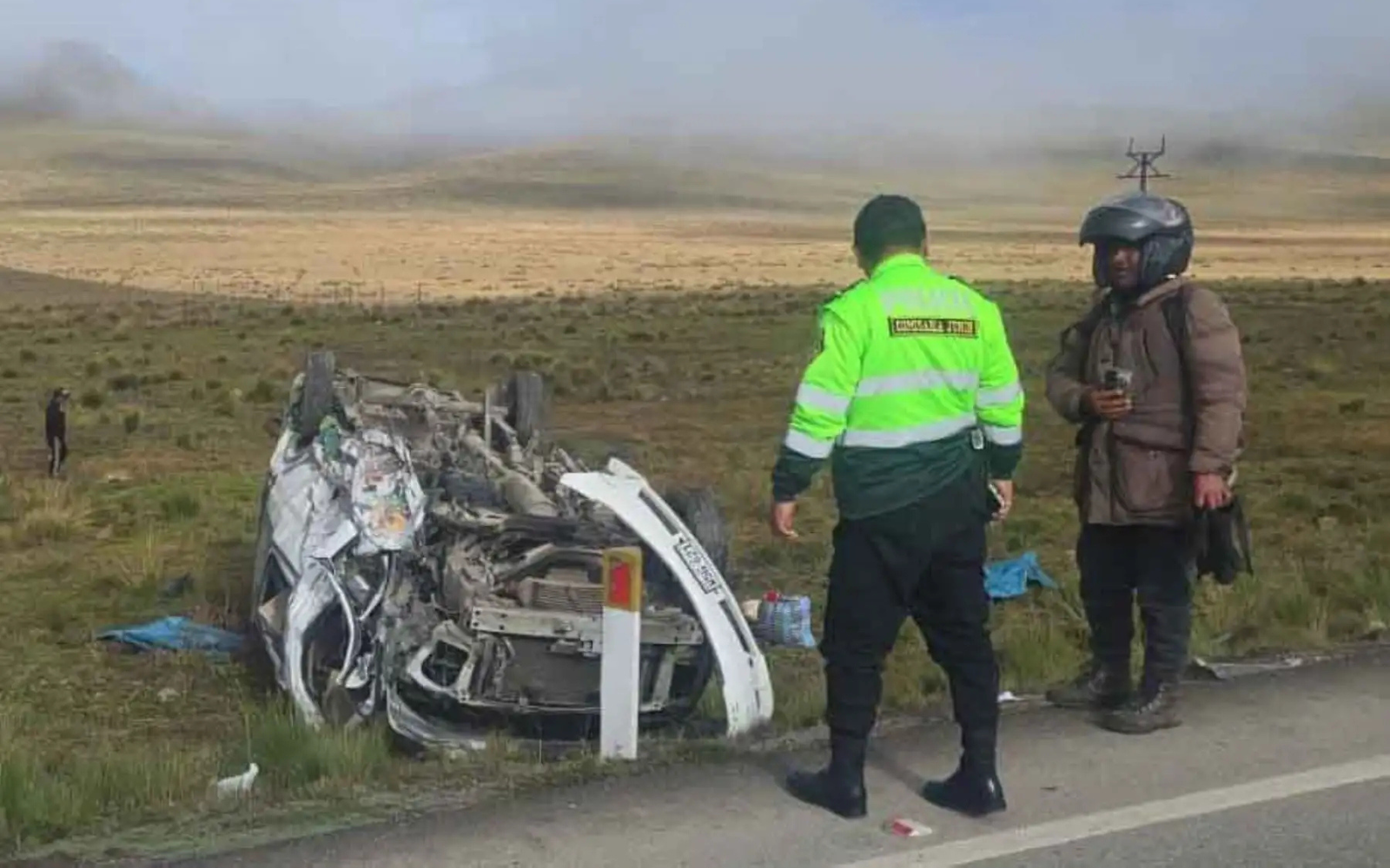 Violento choque en la Carretera Central deja al menos 10 heridos en Junín