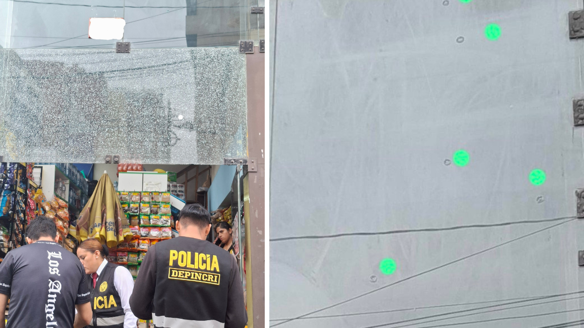 Adolescente dispara contra tienda en Miraflores
