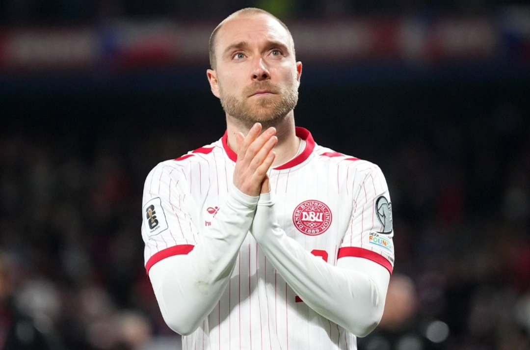Christian Eriksen se desplomó en amistoso Dinamarca vs Ucrania 