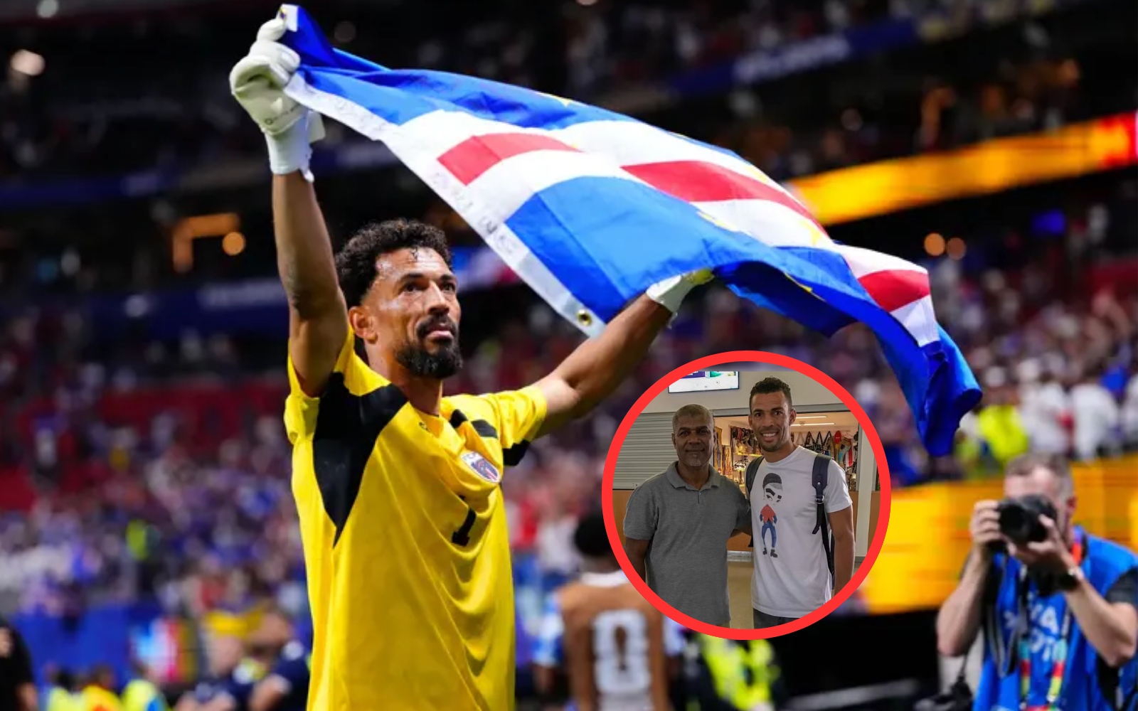 Papá de Vozinha se quebró al ver debutar a su hijo Cabo Verde España