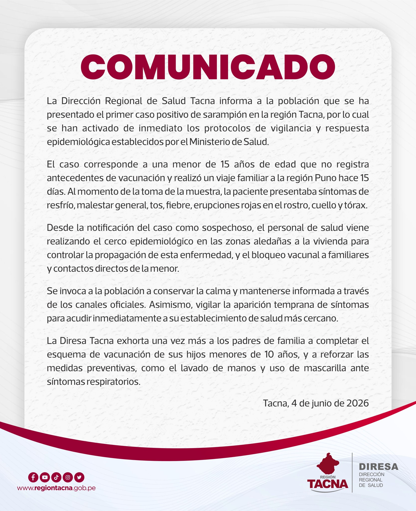 Diresa Tacna