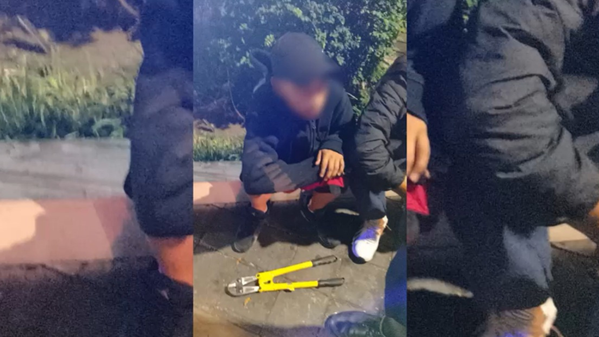 Frustran robo de bicicleta y caen tres menores reincidentes en San Isidro