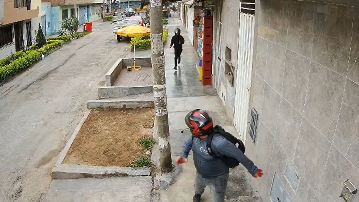 Balacera en Los Olivos: Cámaras captan tiroteo y un herido