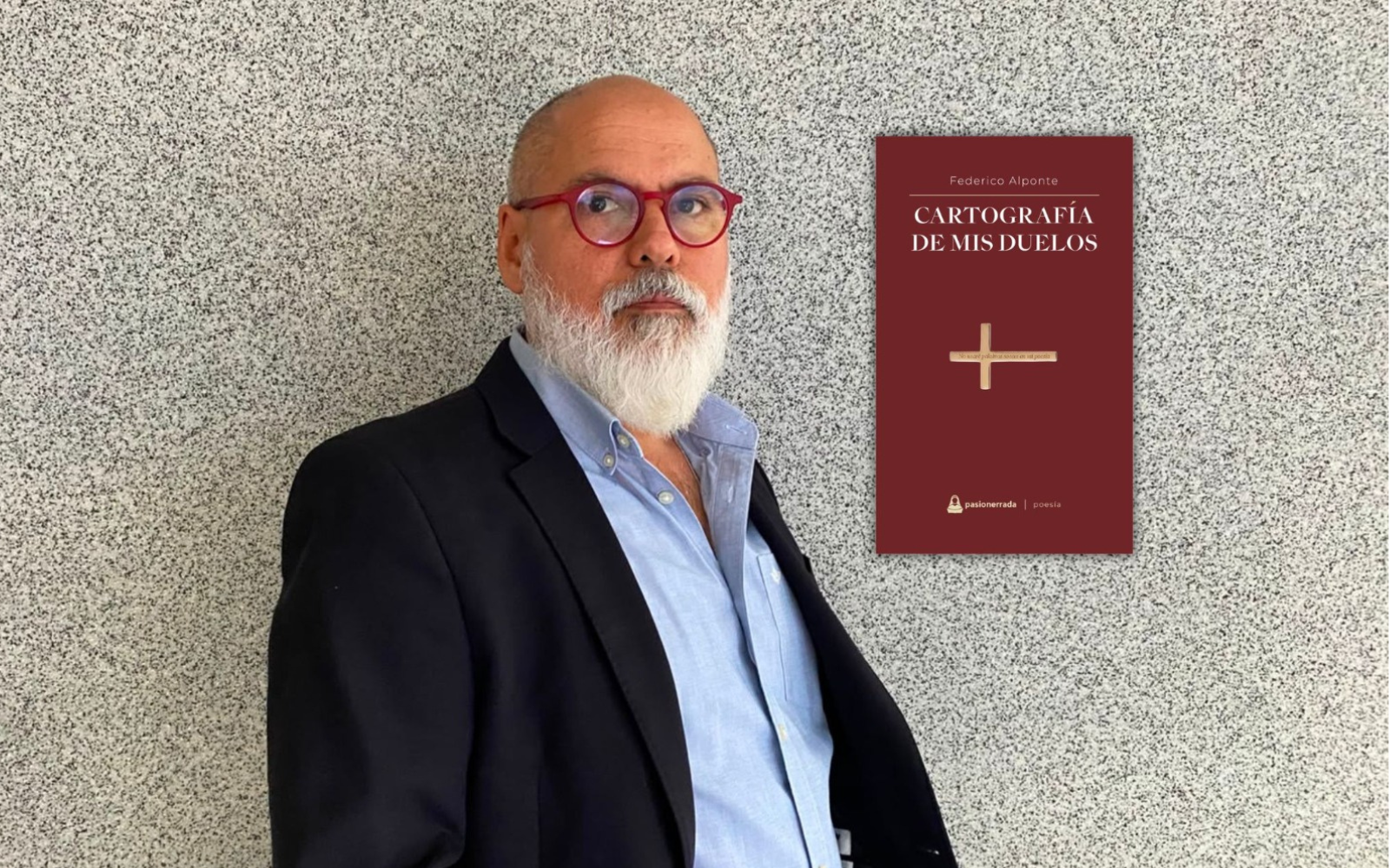 Presentan Cartografía de mis duelos, el primer poemario de Federico Alponte 