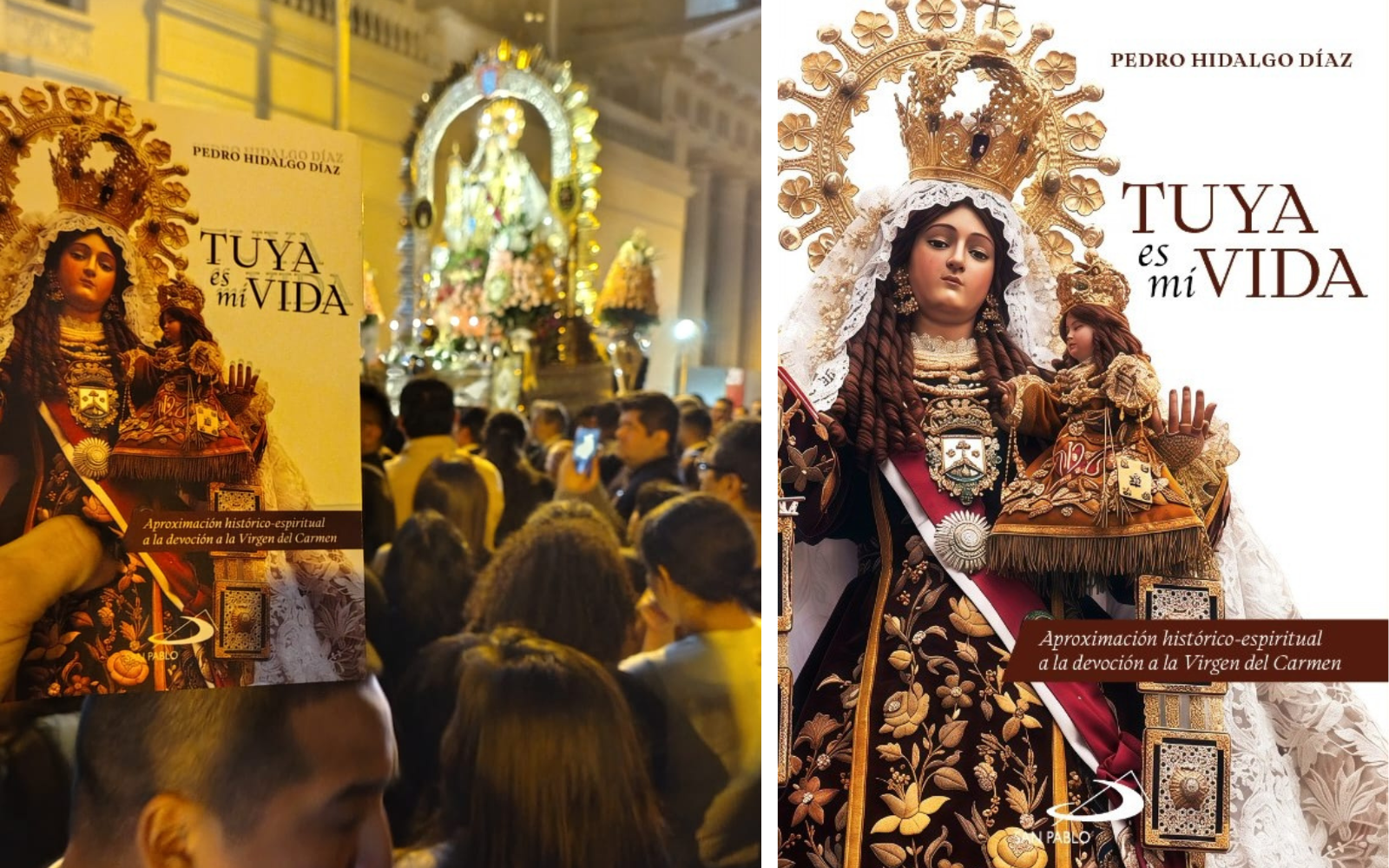 'Tuya es mi vida’: monseñor Pedro Hidalgo publica estudio sobre la Virgen del Carmen en Barrios Altos