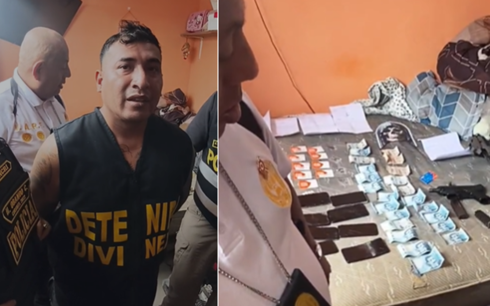Cae la banda ‘Los Injertos del Sur’ con pistolas y cuentas de Yape en Lurín