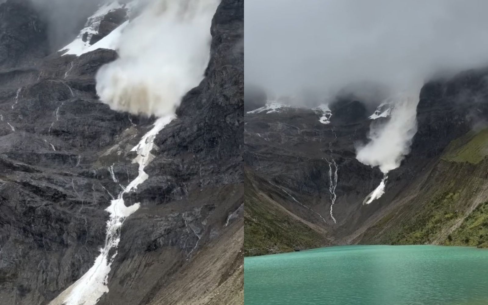 avalancha laguna humantay