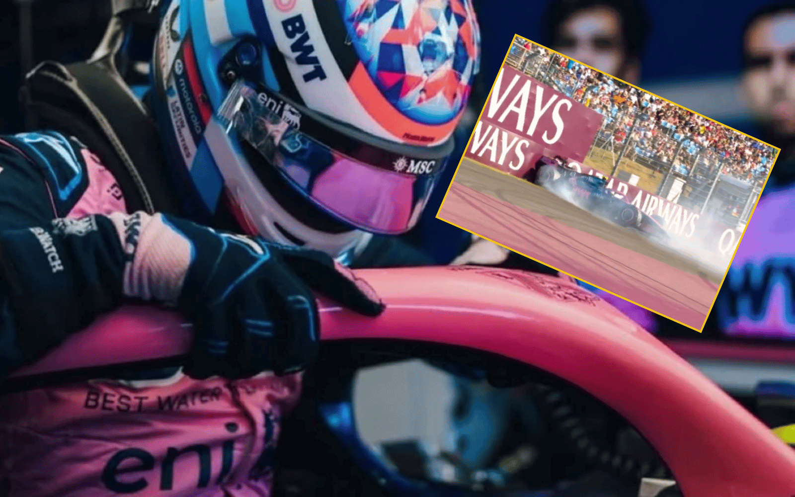 Franco Colapinto sufrió un accidente en la FP2 del GP de Hungría video