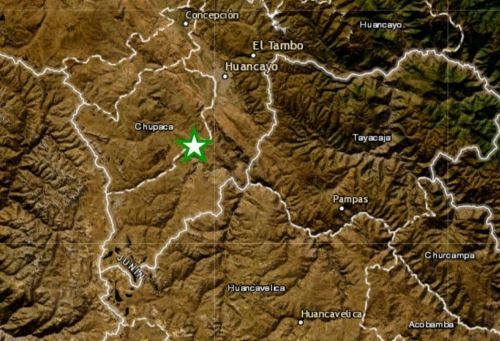 Dos nuevos sismos vuelven a sacudir la provincia de Chupaca en Junín