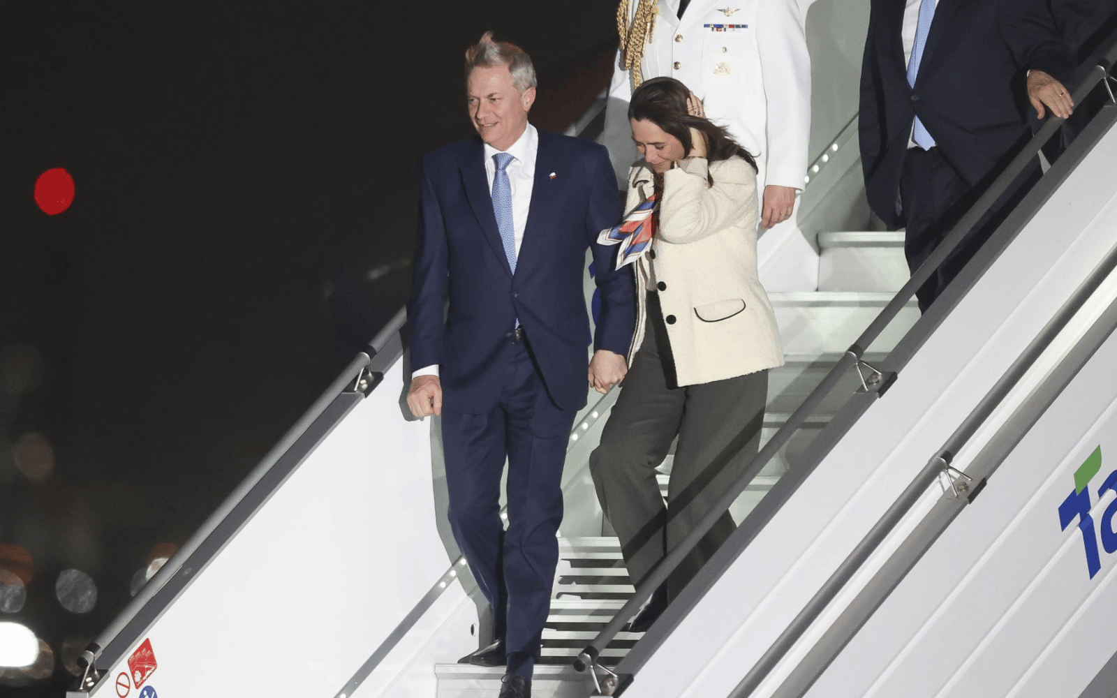 José Antonio Kast llegó al Perú para cambio de mando presidencial