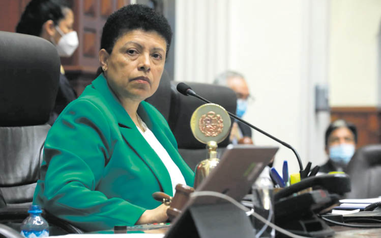 La senadora electa por Fuerza Popular, Martha Moyano, rechazó la postura de Jorge Nieto