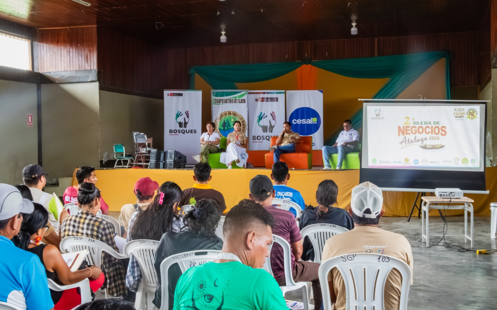 Nueve comunidades nativas de Ucayali proyectan negocios por más de S 1.3 millones