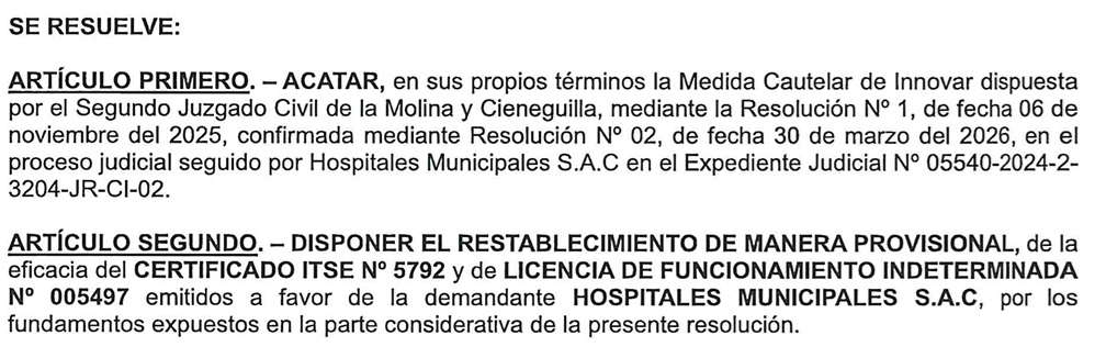 Municipalidad de La Molina
