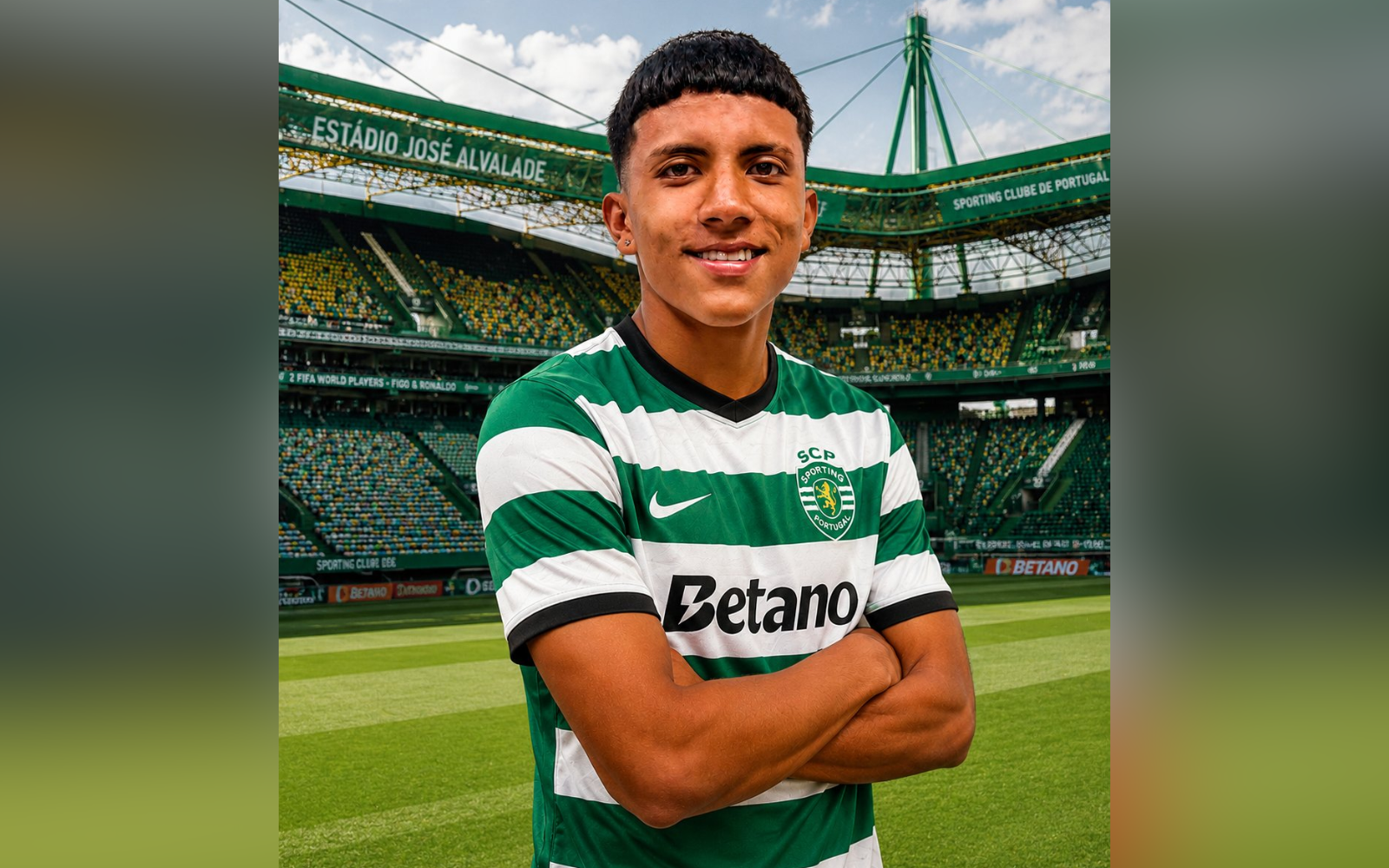 Sebastián Osorio de Universitario al Sporting Clubes de Lisboa Portugal