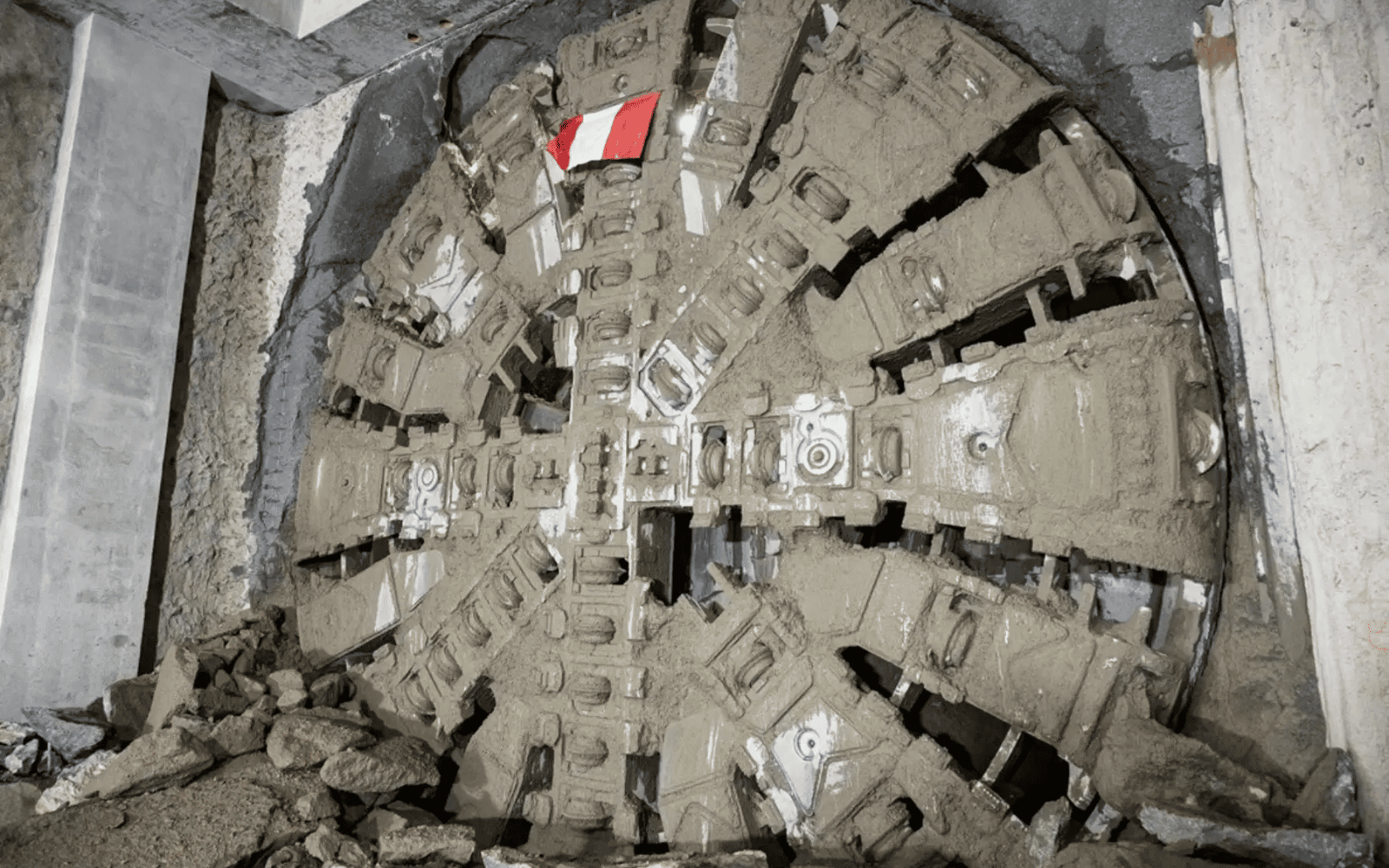 Tuneladora Micaela cruza por debajo del río Rímac Metro de Lima y Callao