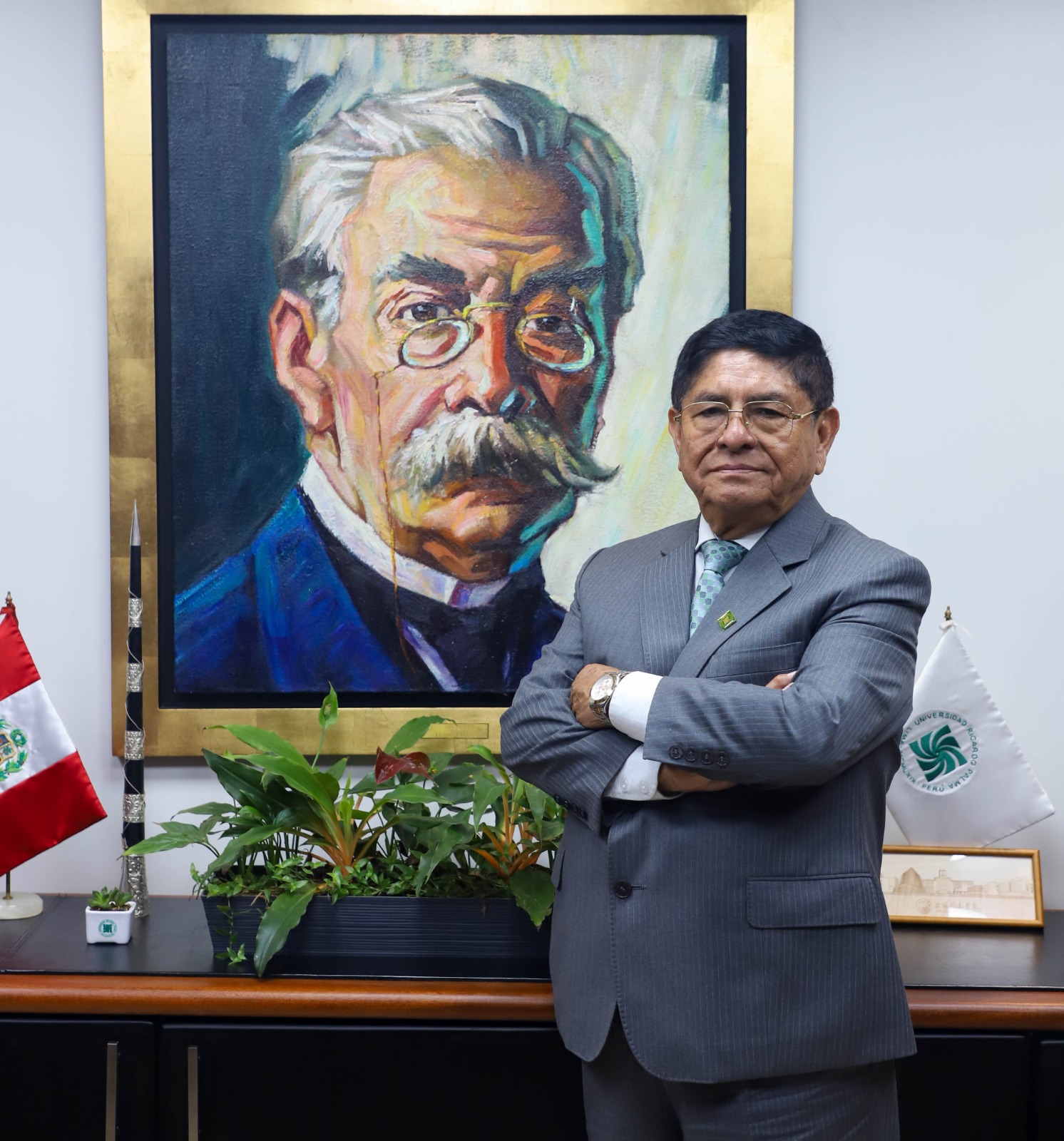 Dr. Segundo Félix Romero Revilla, Rector Universidad Ricardo Palma