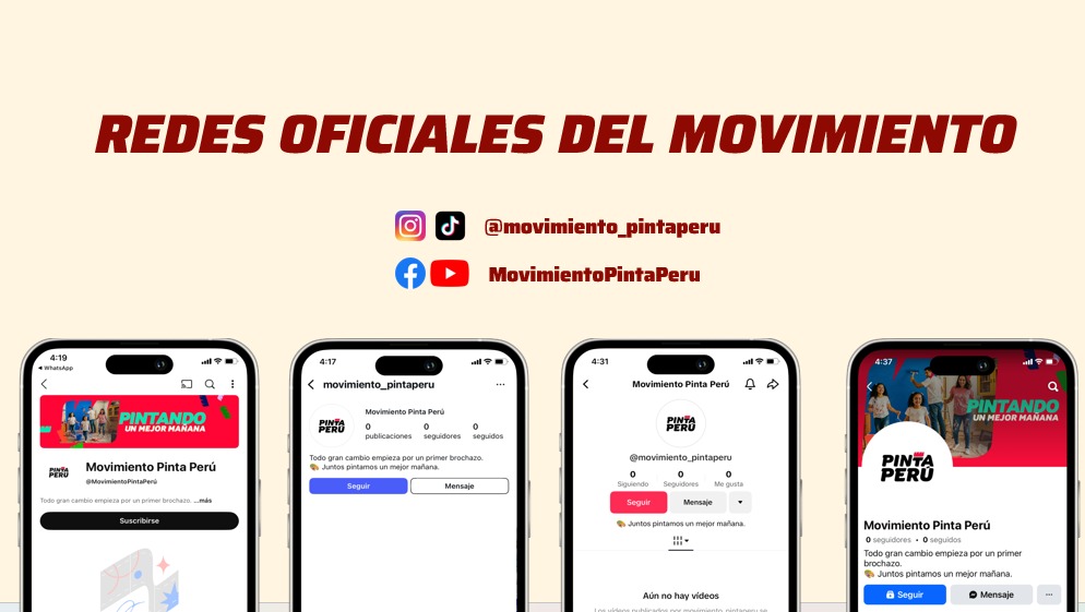 Pintar un mejor país empieza desde casa