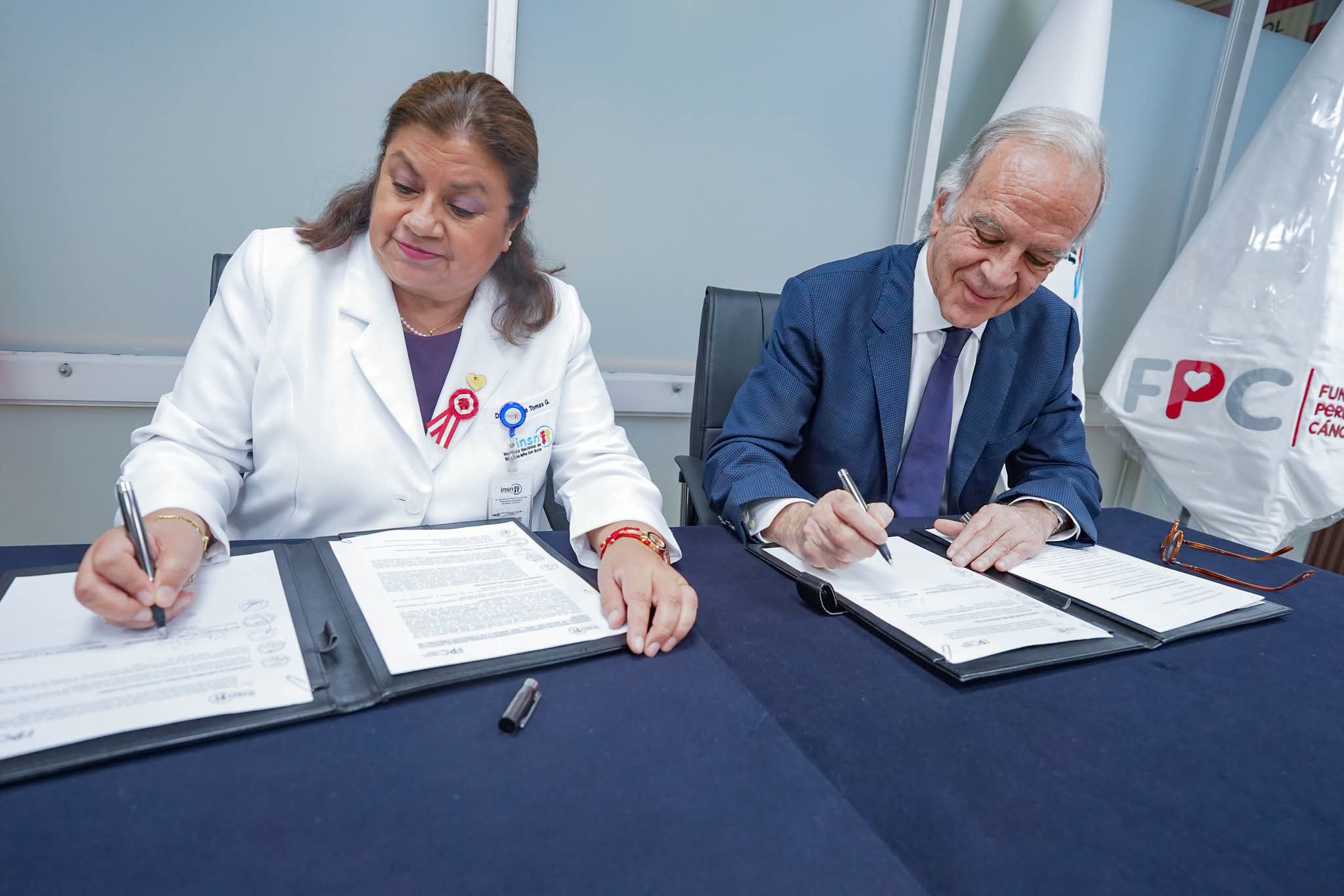 INSN San Borja y Fundación Peruana de Cáncer