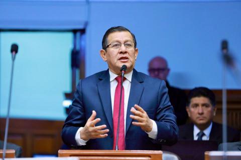 Eduardo Salhuana es el nuevo presidente del Congreso 