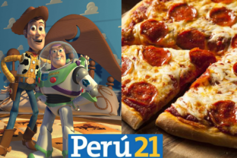 Pizza de Toy Story
