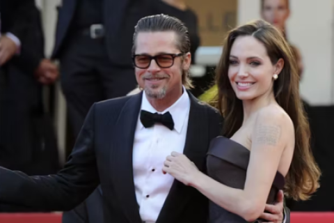 Brad Pitt y Angelina Jolie 