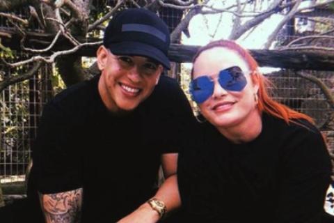 Daddy Yankee, y su esposa Mireddys Gonzáles 