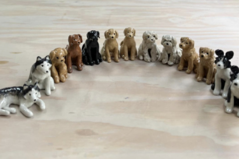 Miniaturas de tus mascotas. 