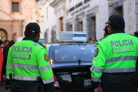 Policías droga