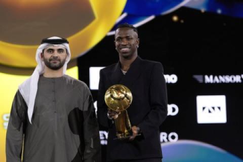 El futbolista fue nombrado el mejor jugador del mundo.