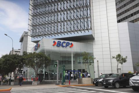 BCP fachada Foto:Andina