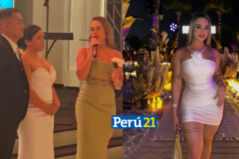 Jossmery Toledo genera polémica en boda al recordar el pasado de su amiga