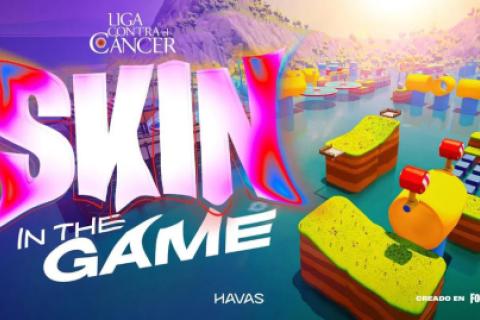 Liga Contra el Cáncer lanza videojuego Skin in the game