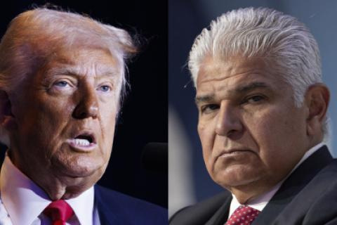 Trump aplaza reunión con presidente Mulino