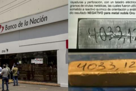 Barras de oro