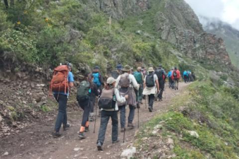 camino inka machu picchu