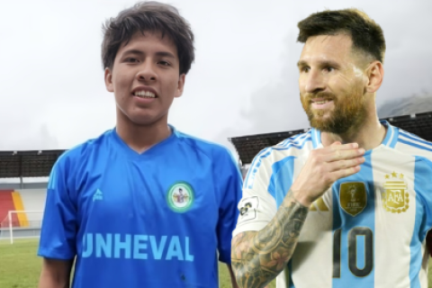 Lionel Messi Paredes Espino y Lionel Messi Cuccittini