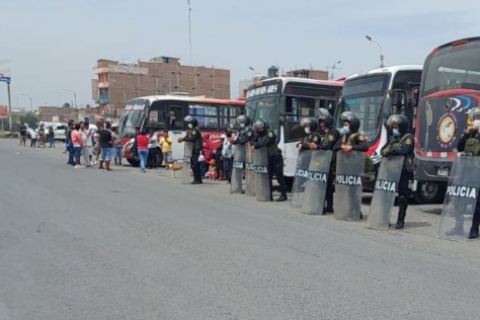 Marcha de Transportista