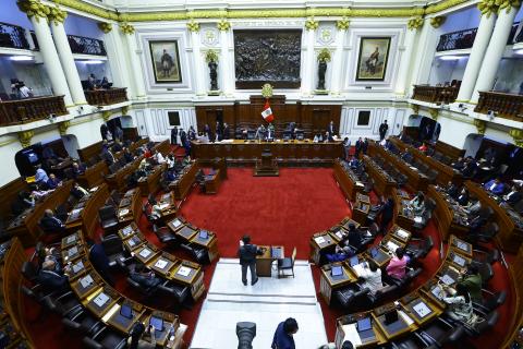 Pleno del Congreso: (Foto: Congreso de la República)