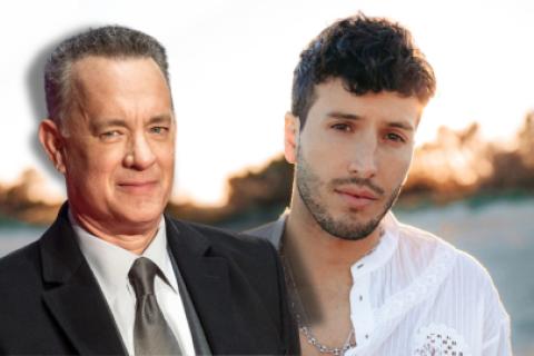 Sebastián Yatra y Tom Hanks