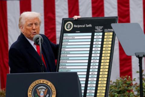 Índice Nikkei de la bolsa japonesa se desploma más de 7% por aranceles de Trump